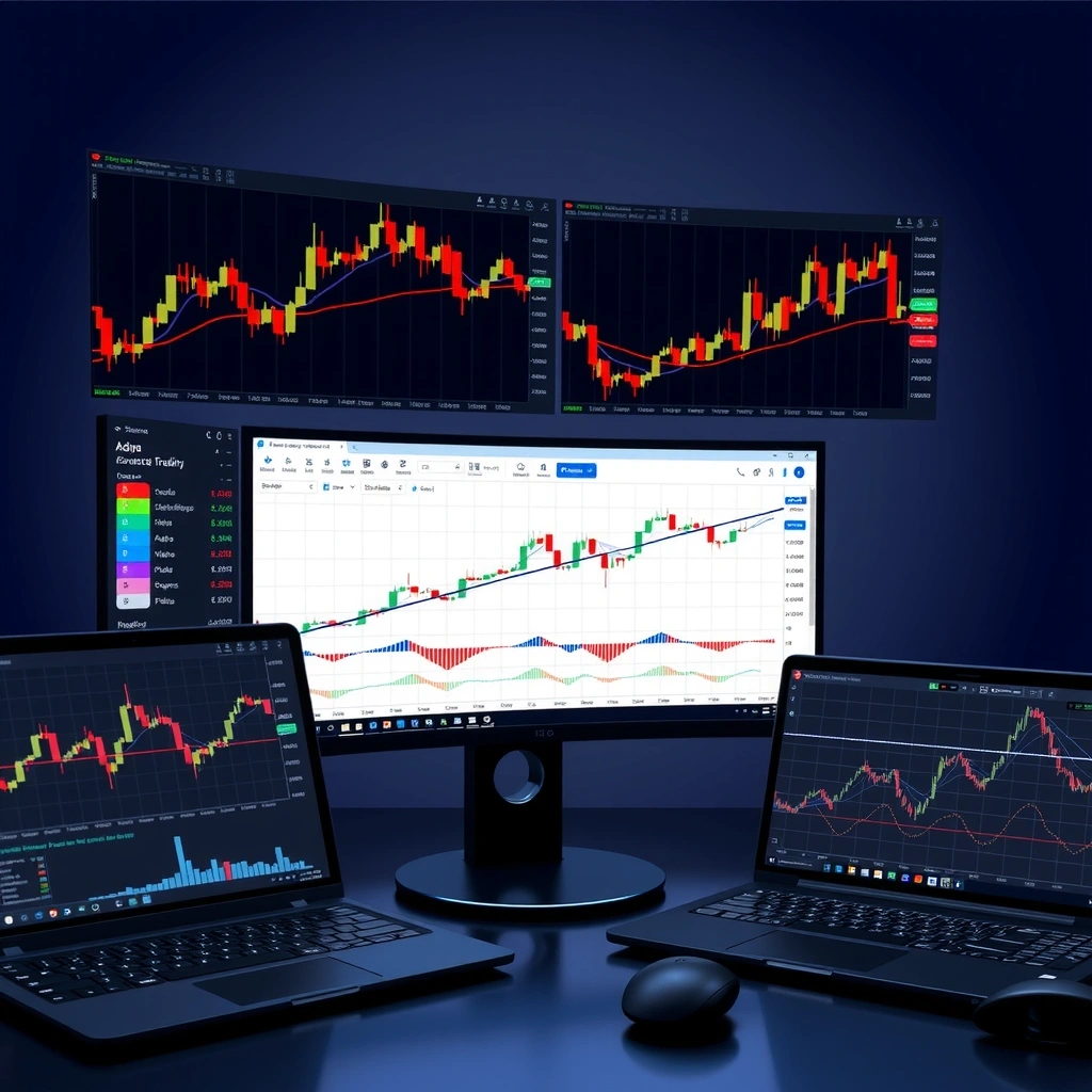 Advanced charting interface demonstration
